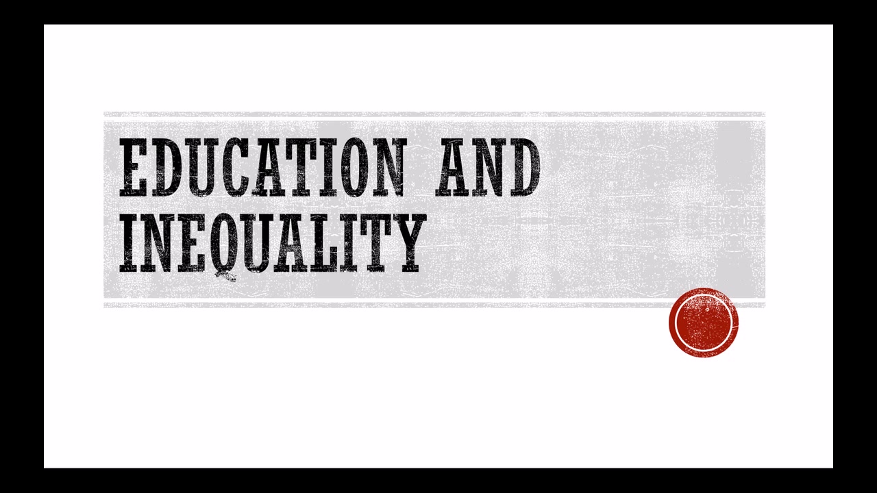 educational inequality thesis pdf